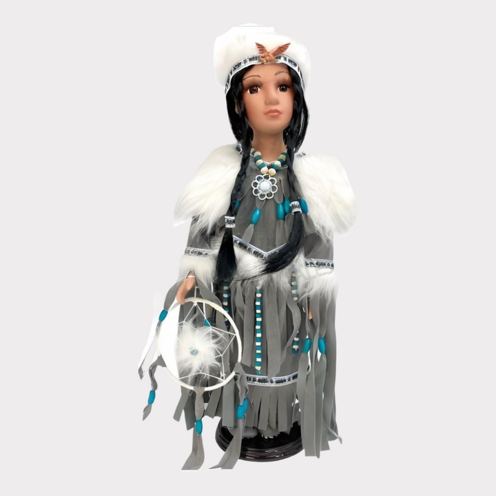 Native American Porcelain Doll – Manik