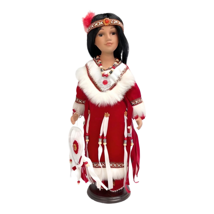 Native American Porcelain Doll – Meena