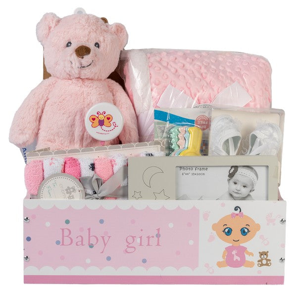 New Arrival Gift Basket - Pink - Everbond Gifts