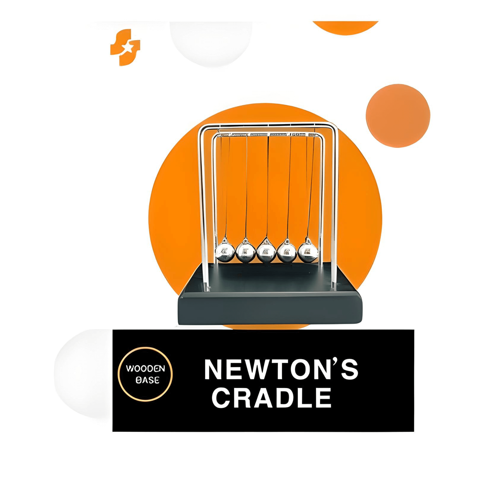Newton's Cradle Large 7" - Everbond Gifts