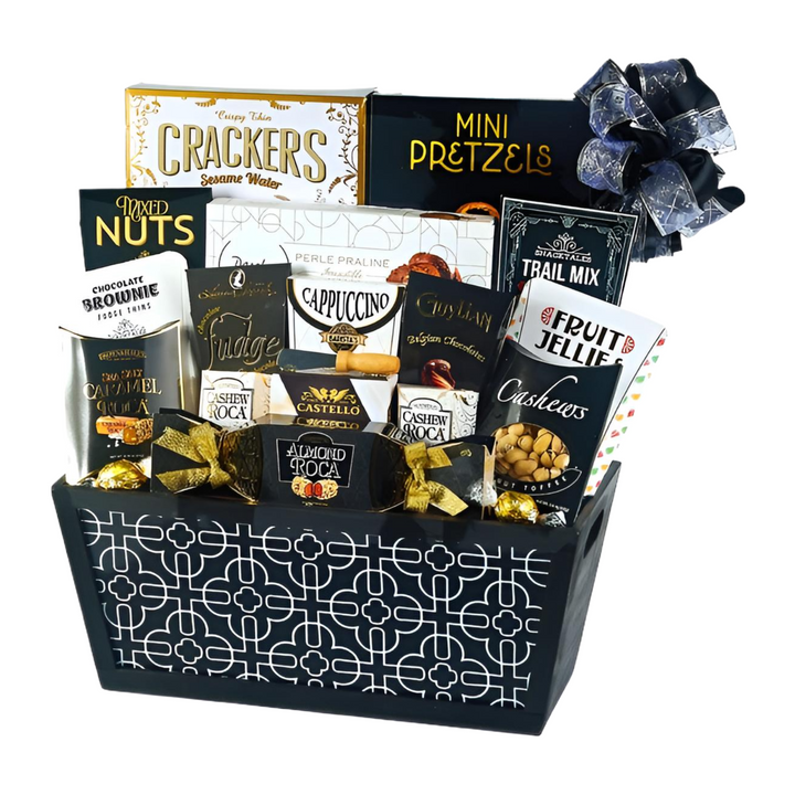 Noir & Royal Luxury Gift Basket – Premium Treats Galore