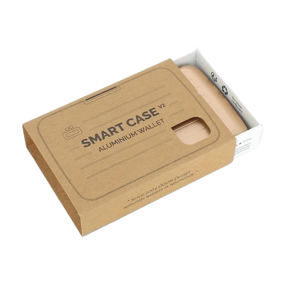 OGON Smart Case V2.0 RFID Aluminum Wallet – Rose Gold