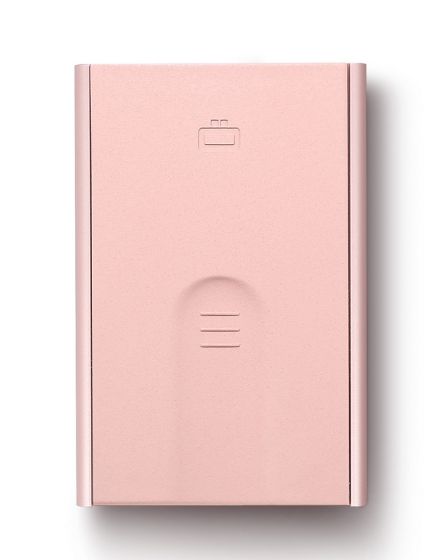 OGON Slider Automatic RFID Card Holder – Pink Aluminum Wallet