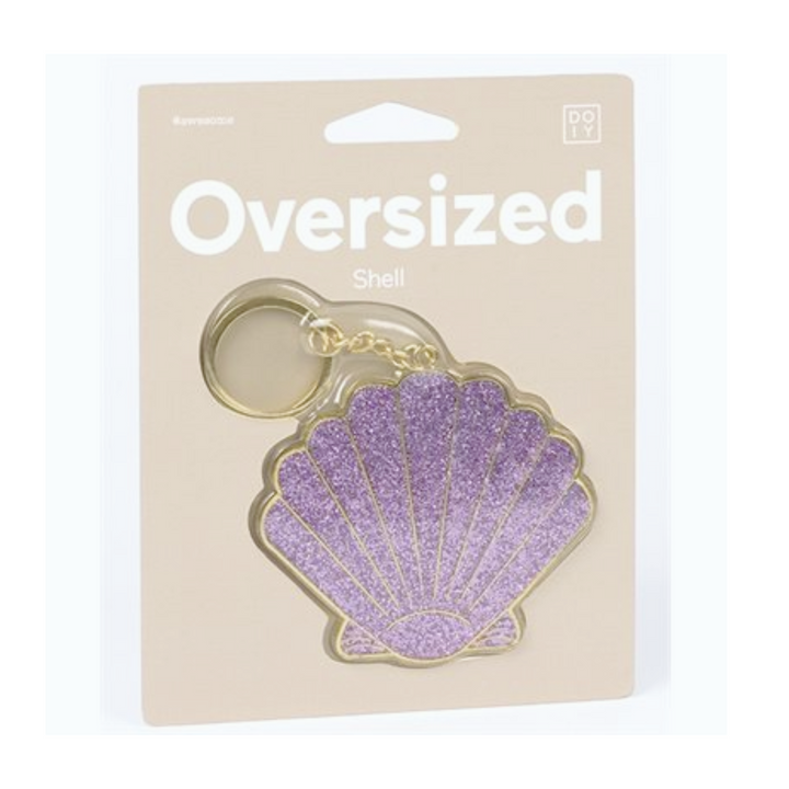 Oversized Shell Keychain - Everbond Gifts