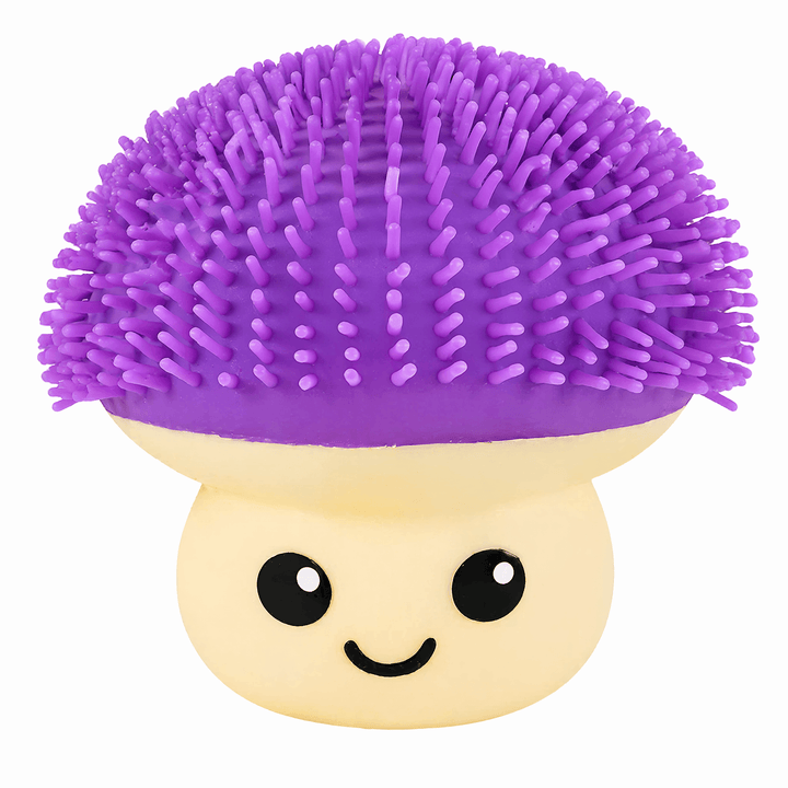 Puffer Mushroom Squishy 5 inch – Cute Spiky Mushroom Stress Relief Toy