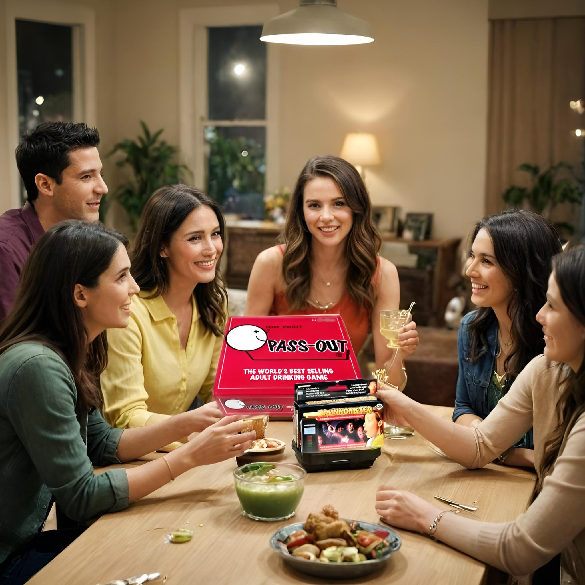 Party Game Duo – Drunkometer & Pass-Out Board Game