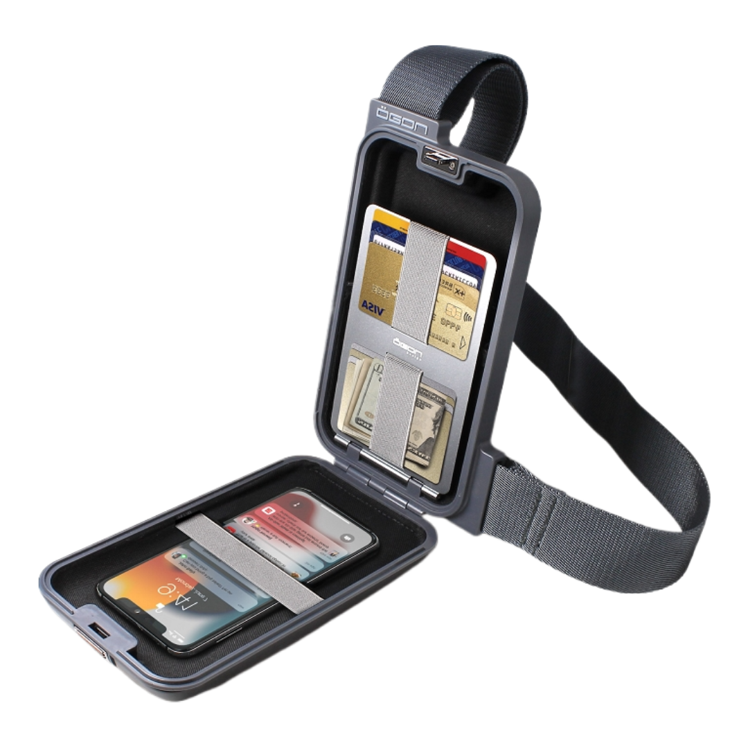 Phone Bag & Wallet by Ögon Design - Navy Blue