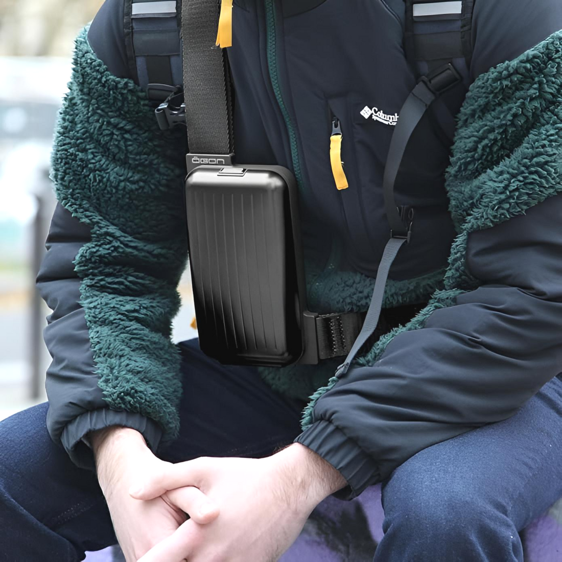Phone Bag & Wallet by Ögon Design - Black