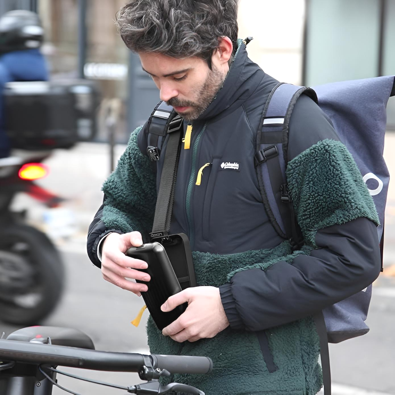 Phone Bag & Wallet by Ögon Design - Black