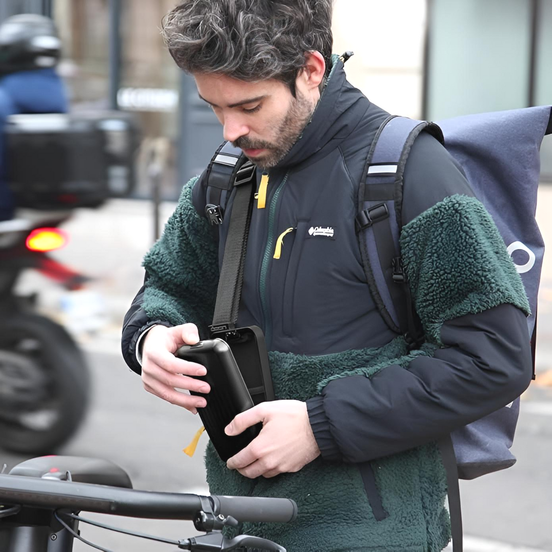 Phone Bag & Wallet by Ögon Design - Black