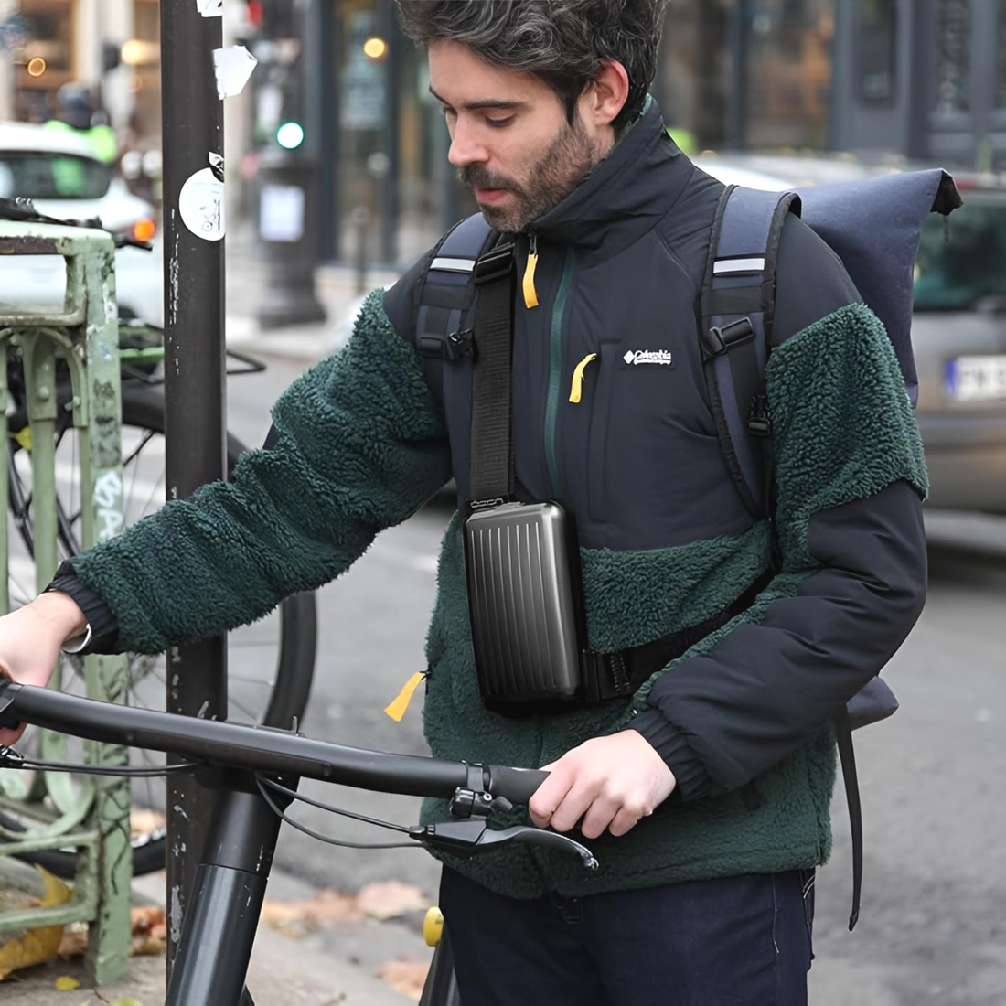 Phone Bag & Wallet by Ögon Design - Black