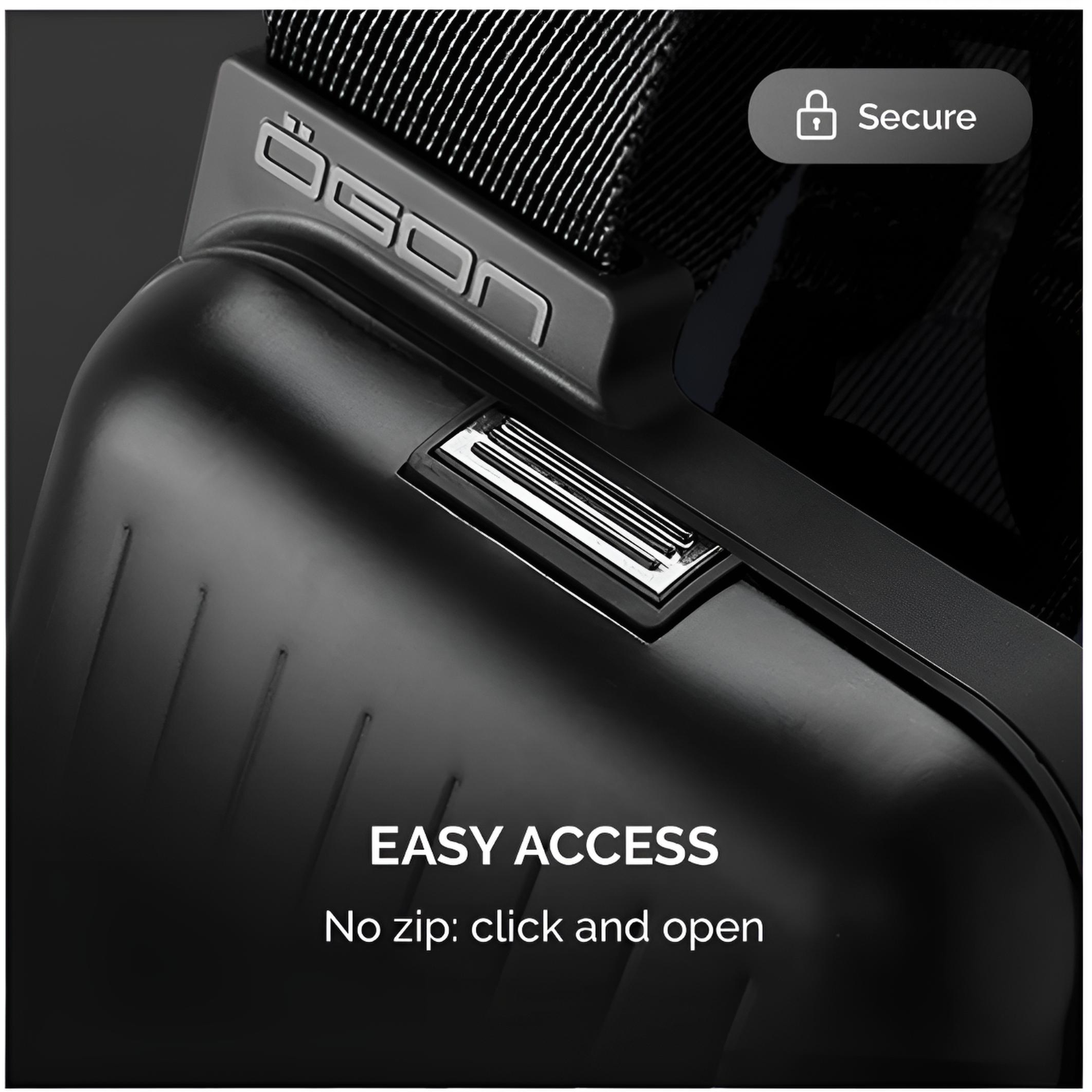 Phone Bag & Wallet by Ögon Design - Black