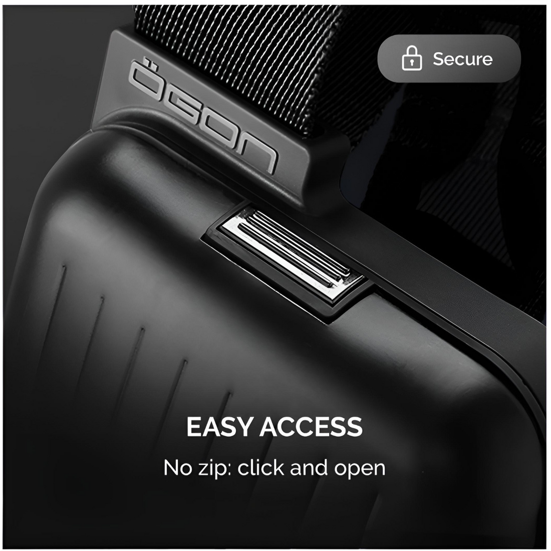 Phone Bag & Wallet by Ögon Design - Black