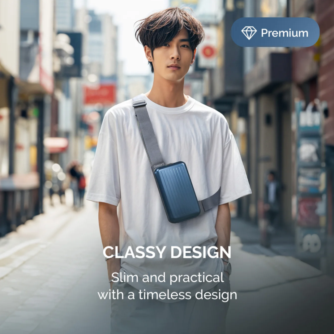 Phone Bag & Wallet by Ögon Design - Navy Blue