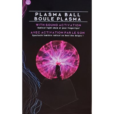 Plasma Ball-6'' Purple - Everbond Gifts