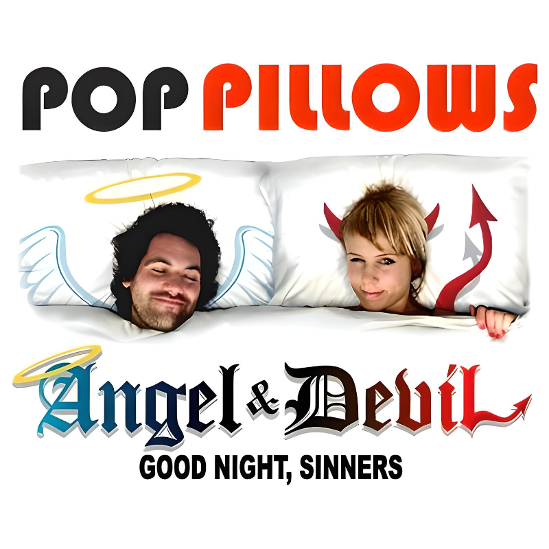 Pop Pillows-Angel and Devil