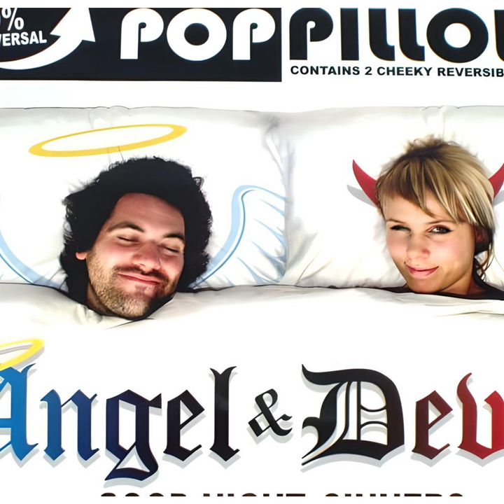 Pop Pillows-Angel and Devil