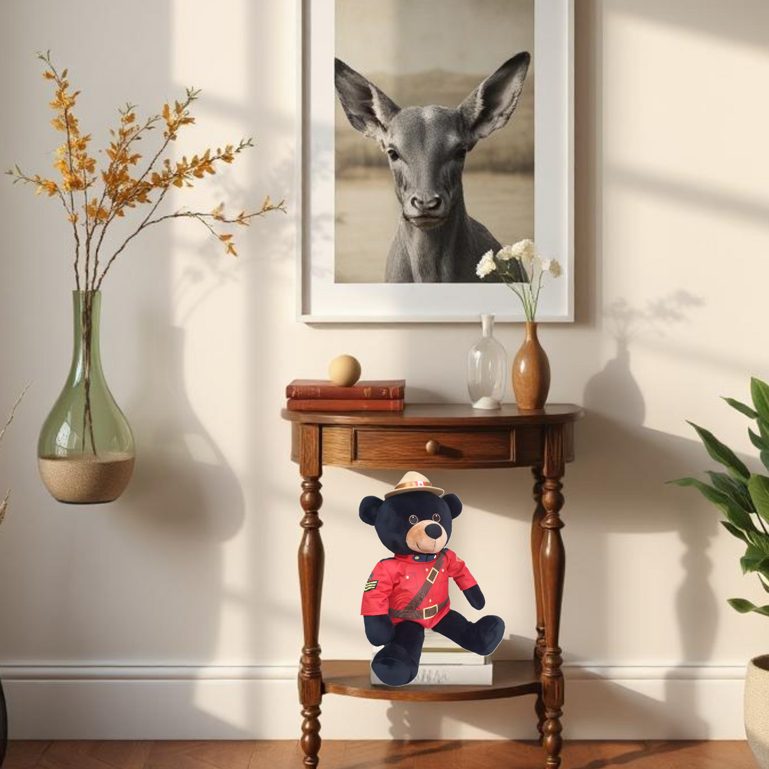 RCMP Sergeant Black Bear - 14"
