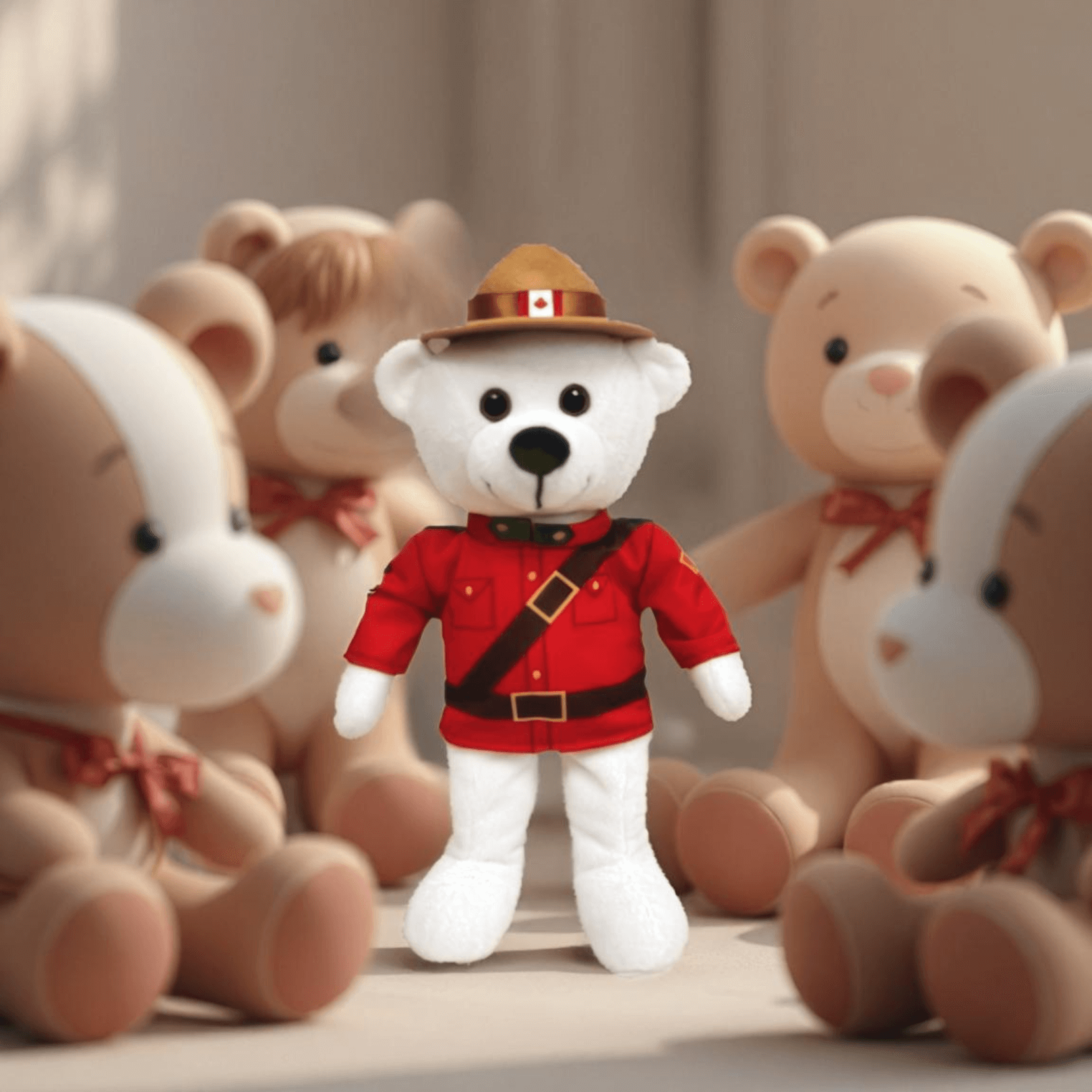 RCMP Sergeant Polar Bear - 11"