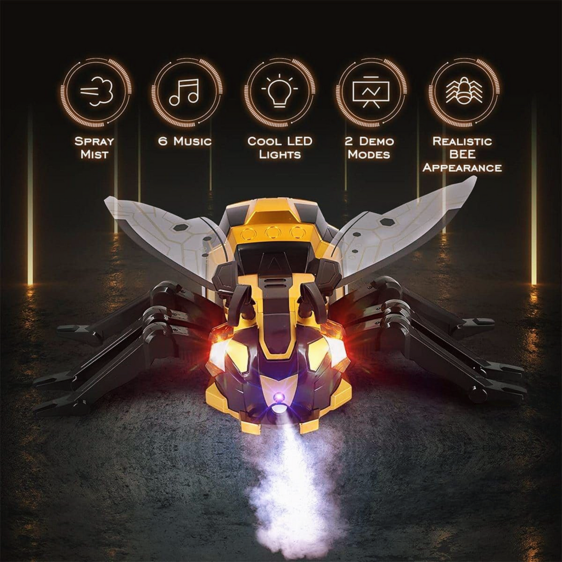 Remote Control Spray Bee Kids Toy