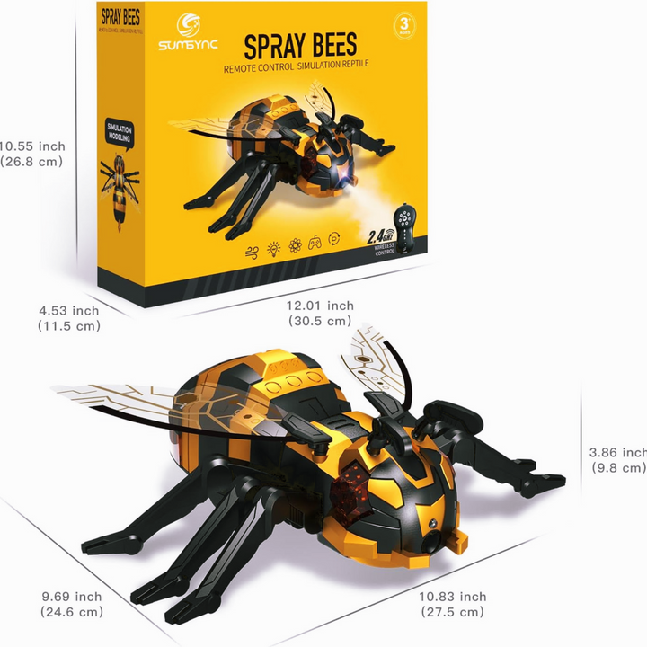 Remote Control Spray Bee Kids Toy