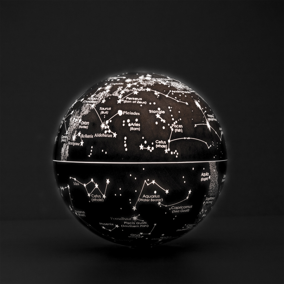 Revolving Night Sky Globe