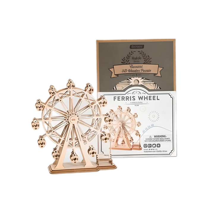 Rolife Ferris Wheel 3D Wooden Puzzle - Everbond Gifts