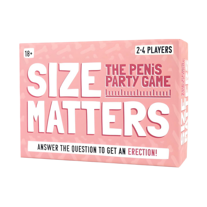 Size Matters Penis Party Game Card Trivia