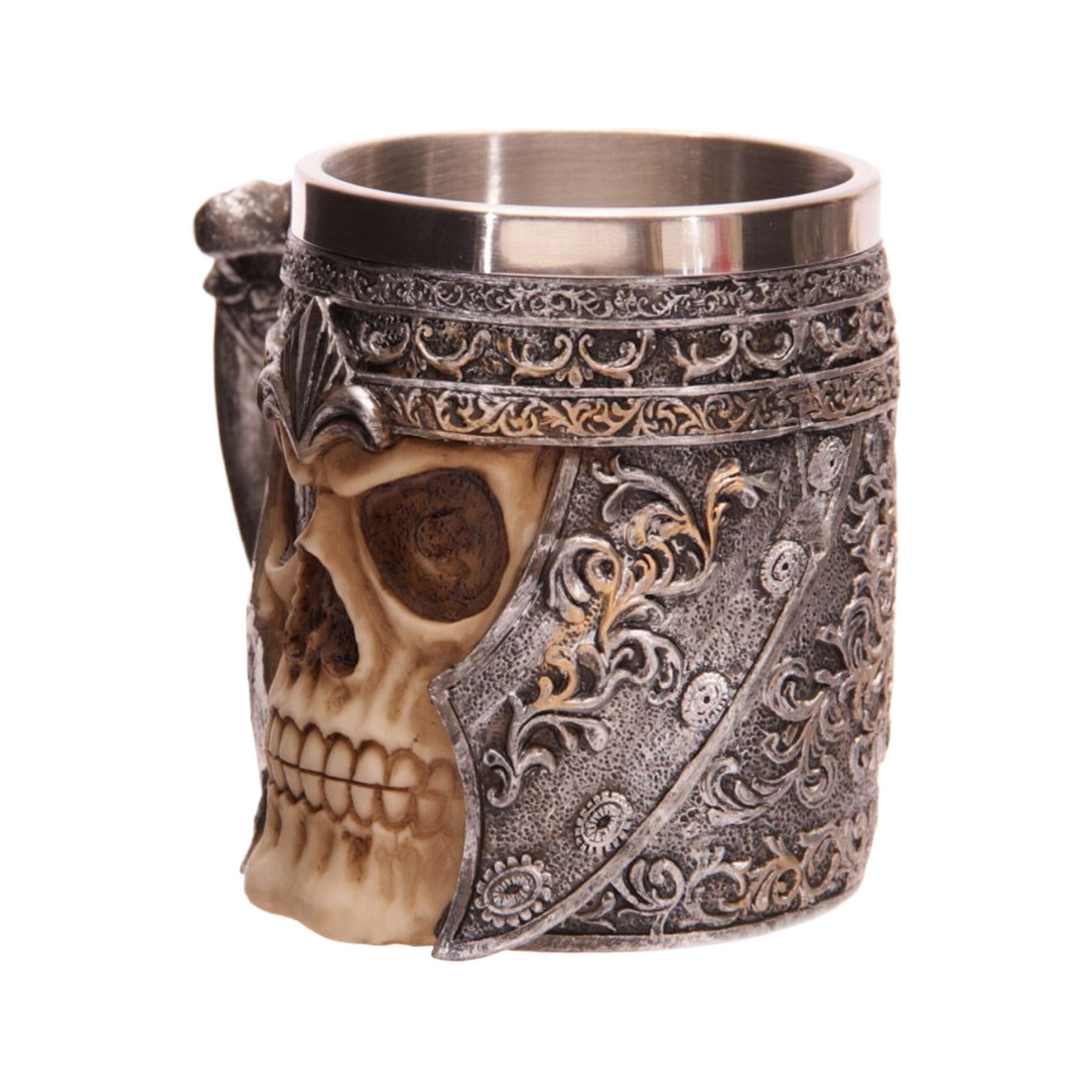 Skull Warrior Tankard Mug