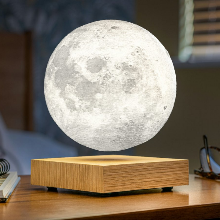 Smart Moon Lamp- Walnut