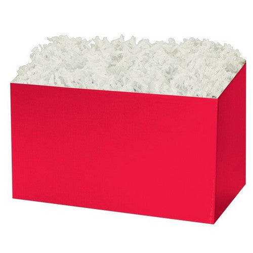 Solid Red Small Basket Box - Case of 6 - Everbond Gifts