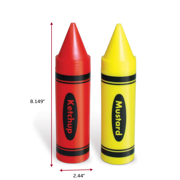 Spinning Condiment Crayons