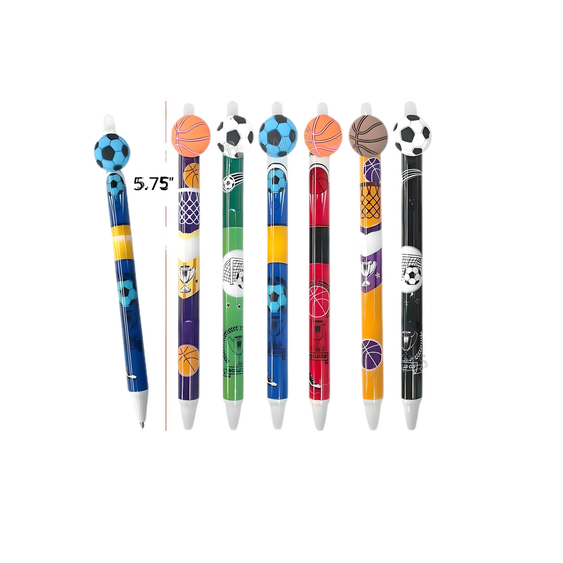 Sports Edition Pen - Set of 6