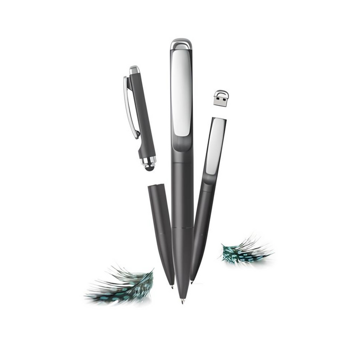 Stylo 3 in 1 pen-Black - Everbond Gifts