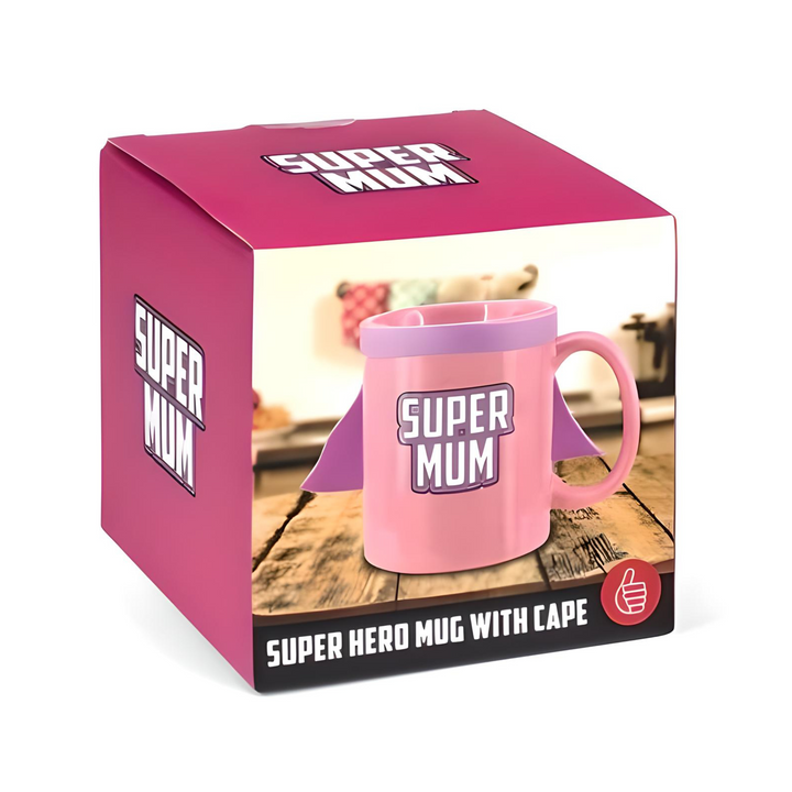 Super Mum Mug with Cape - Everbond Gifts