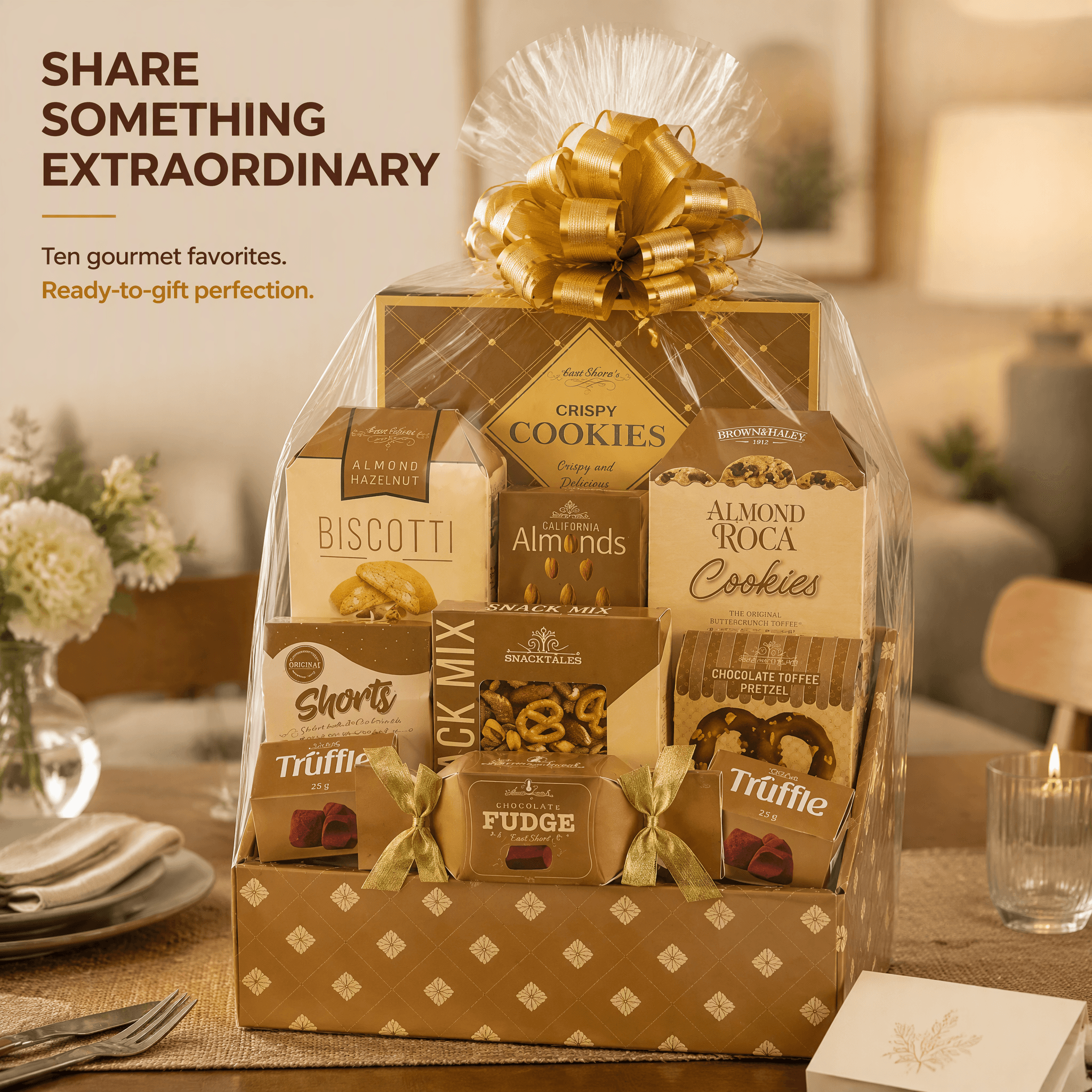 Tasteful Temptations Gourmet Gift Basket