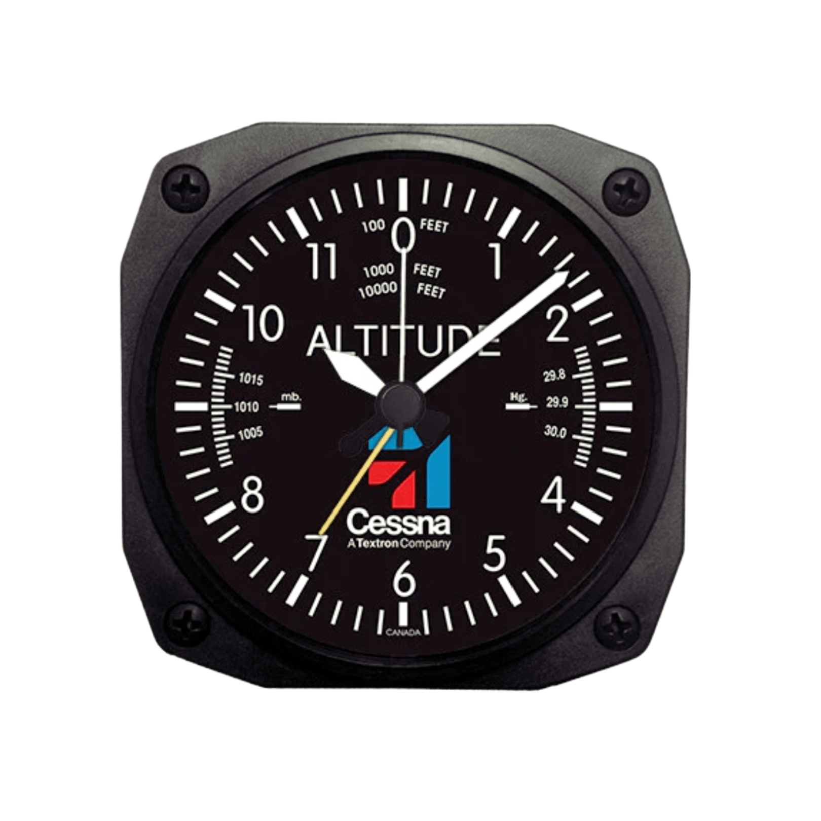 Trintec Cessna Altimeter Desk Model Alarm Clock