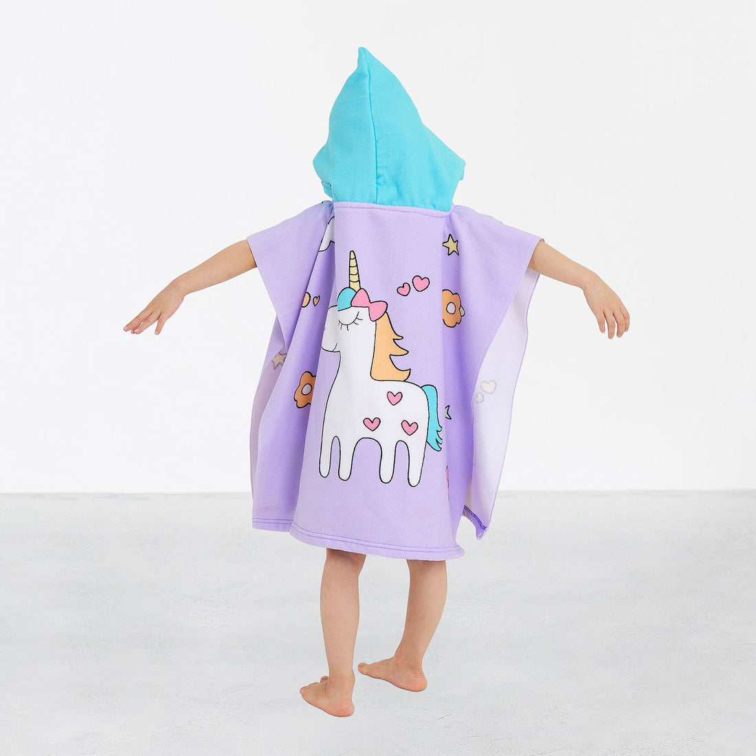 Unicorn Kids Hooded Towel