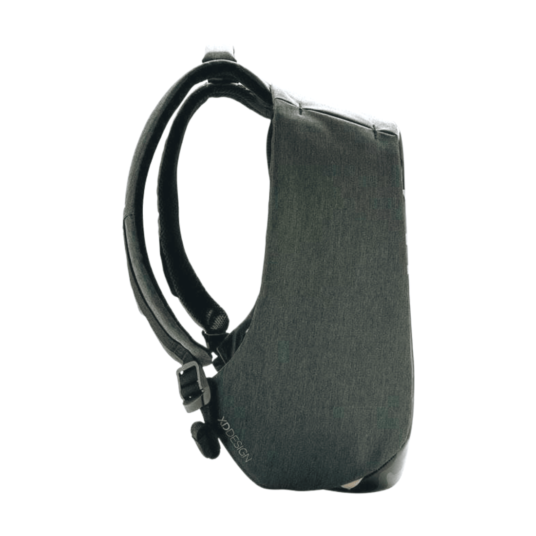 XD Design Bobby Compact Anti-Theft Backpack in camouflage green, ideal for secure commuting and stylish travel.
