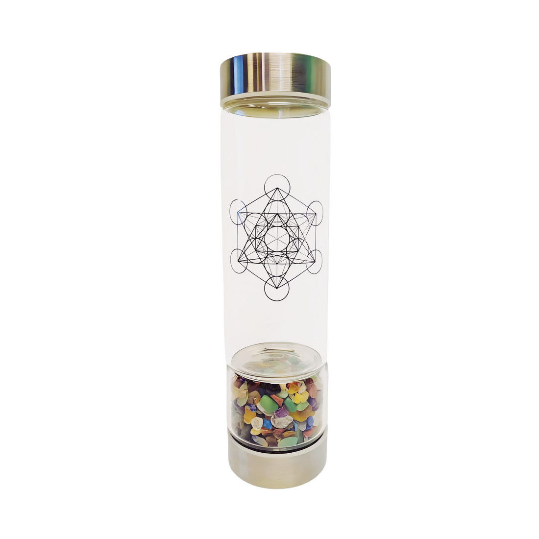 Zenature Infuser Water Bottle - Chakra Stone