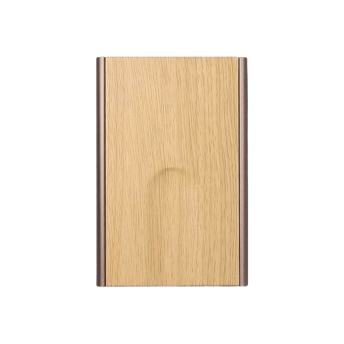 RFID card holder from the Anti-Theft Backpack and RFID Card Holder Set, featuring a bamboo design.