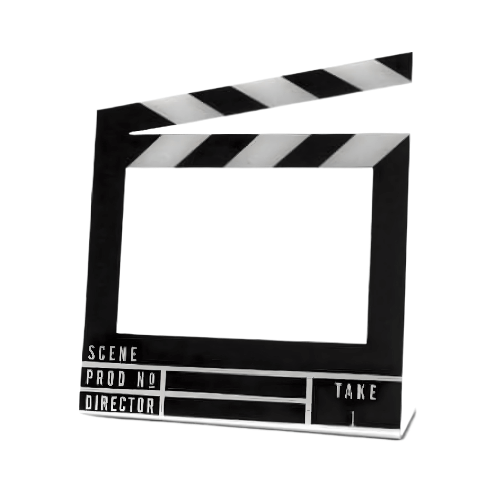 Balvi Movie Photo Frame 5x7 in clapboard design, perfect for film lovers and stylish décor.