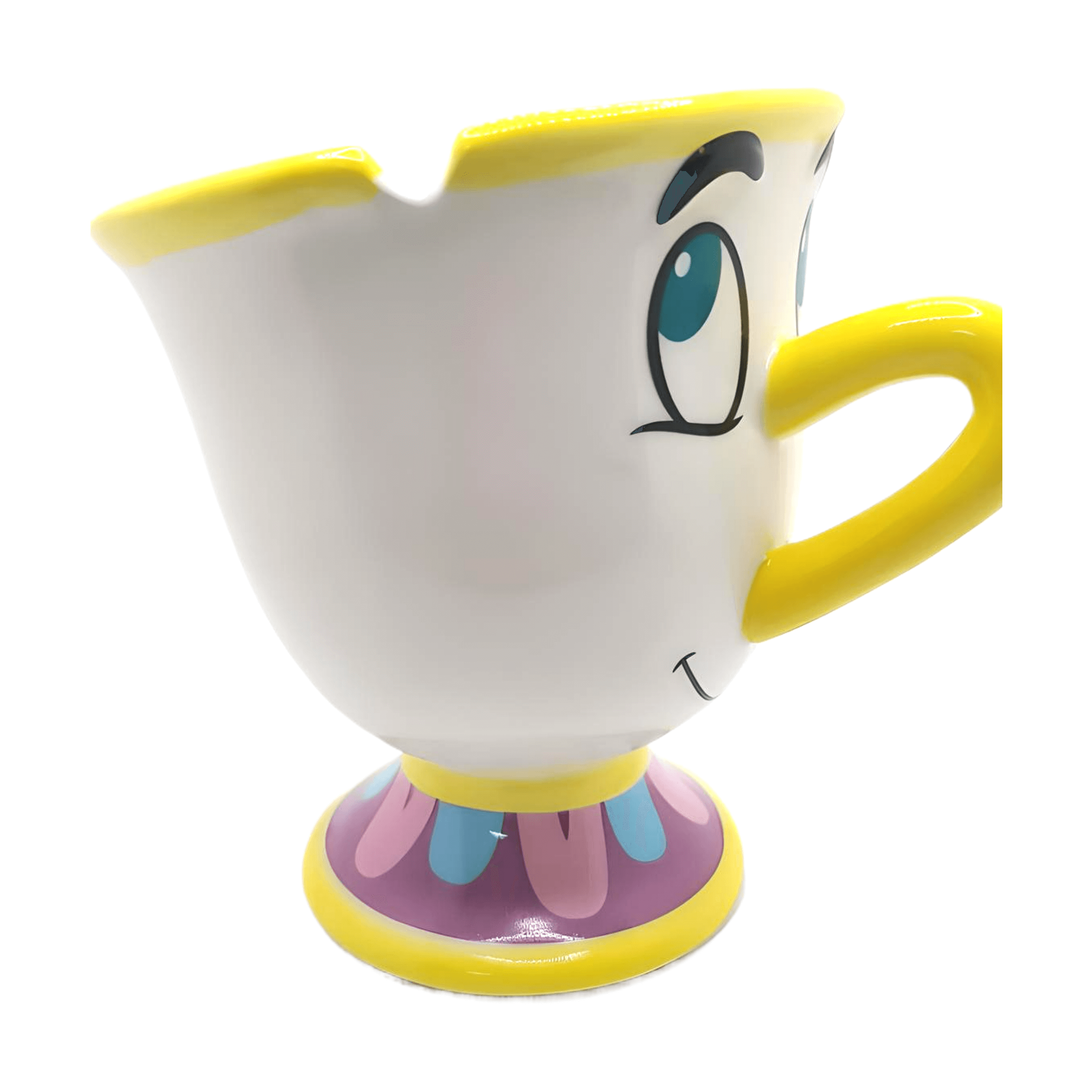 Beauty & The Beast 3D shaped mug of Chip, featuring vibrant colors and detailed sculpting.