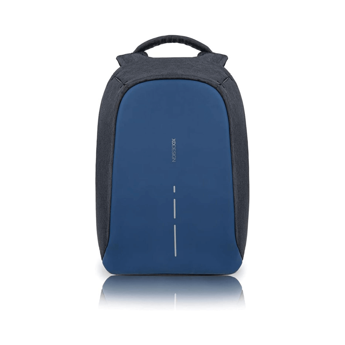 Bobby Compact-Diver Blue anti-theft backpack with stylish design and protective features.