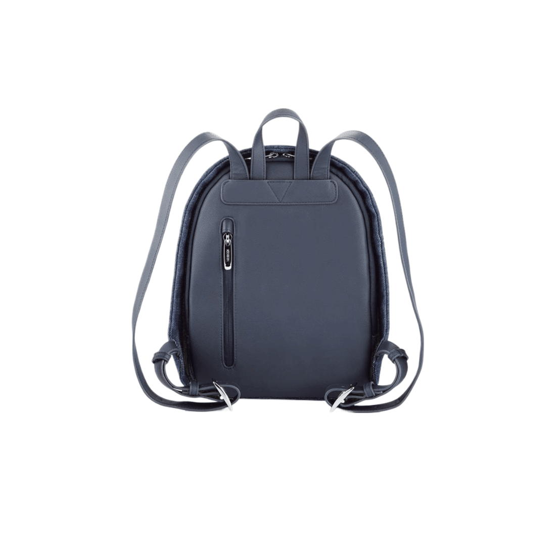 Bobby Elle Anti-Theft Backpack Denim featuring hidden zippers and easy-access pockets.
