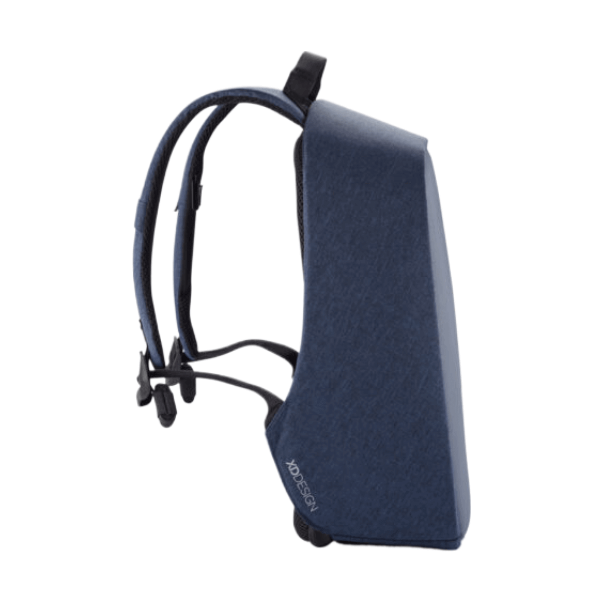 Bobby Hero Regular Anti-Theft Backpack in Navy, featuring a sleek design and security features for travel and daily use.