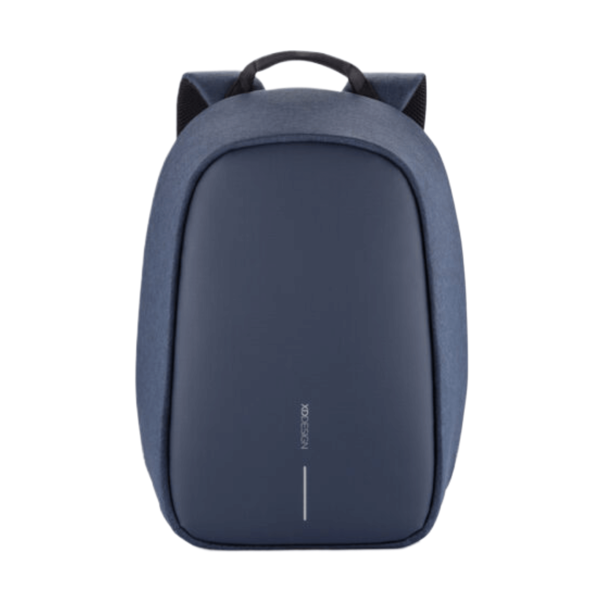 Bobby Hero Small Anti-theft Backpack in Navy designed for style and security for commuters and travelers.