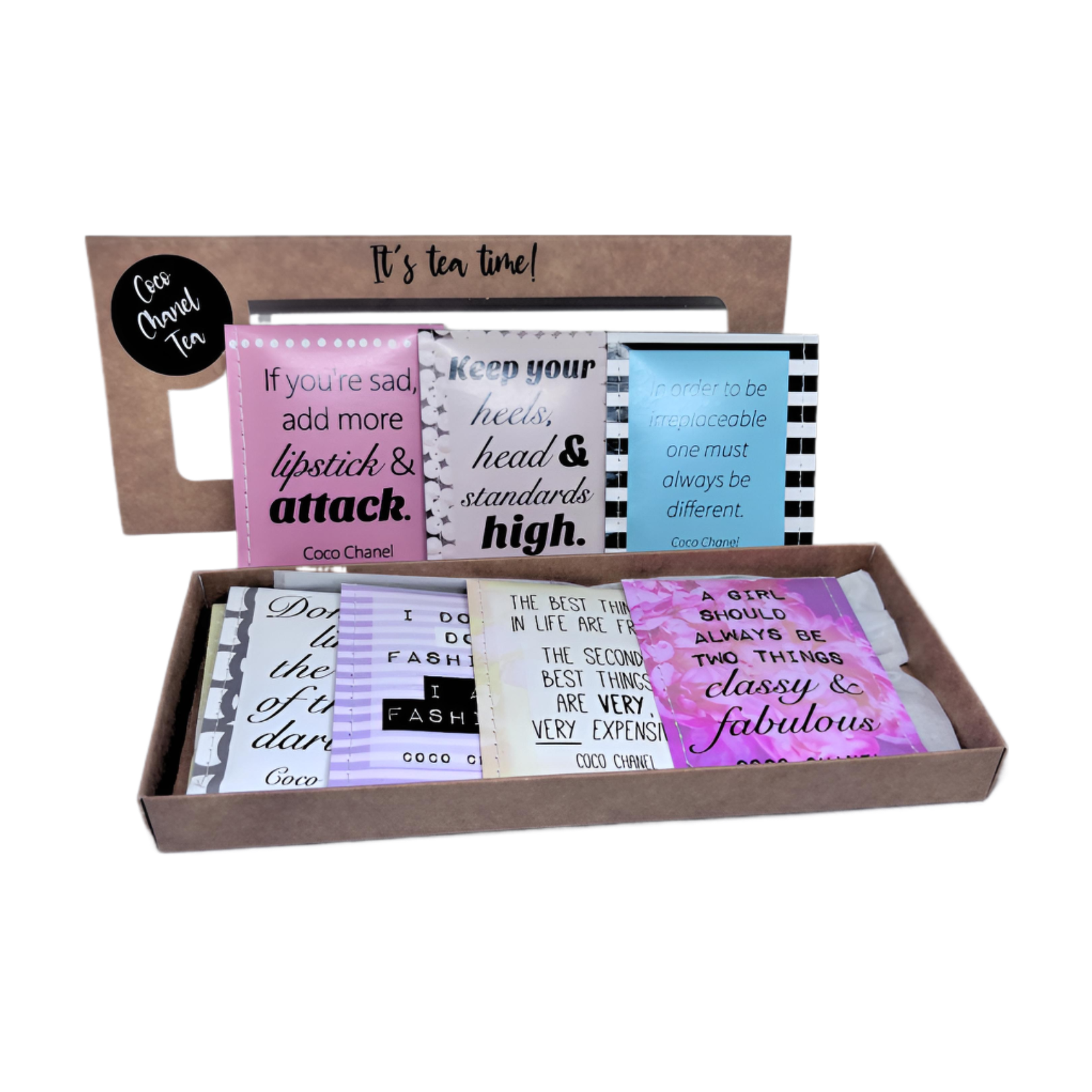 Coco Chanel Inspired Tea Gift Set