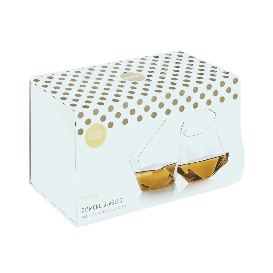 Diamond Glass (set of 2) - Everbond Gifts