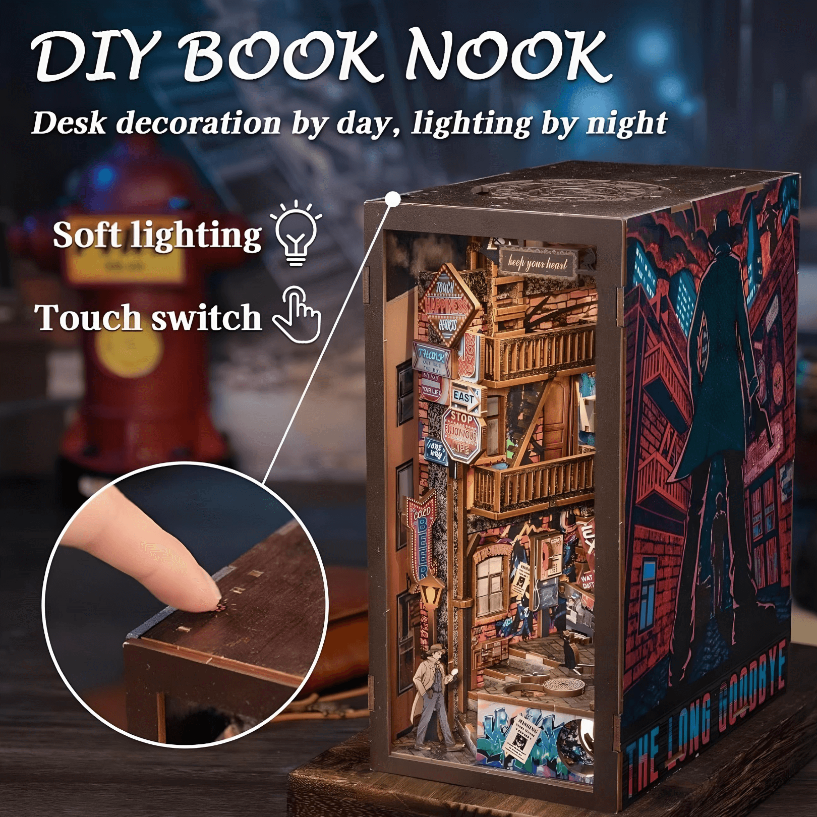 DIY Book Nook Kit - The Long Goodbye